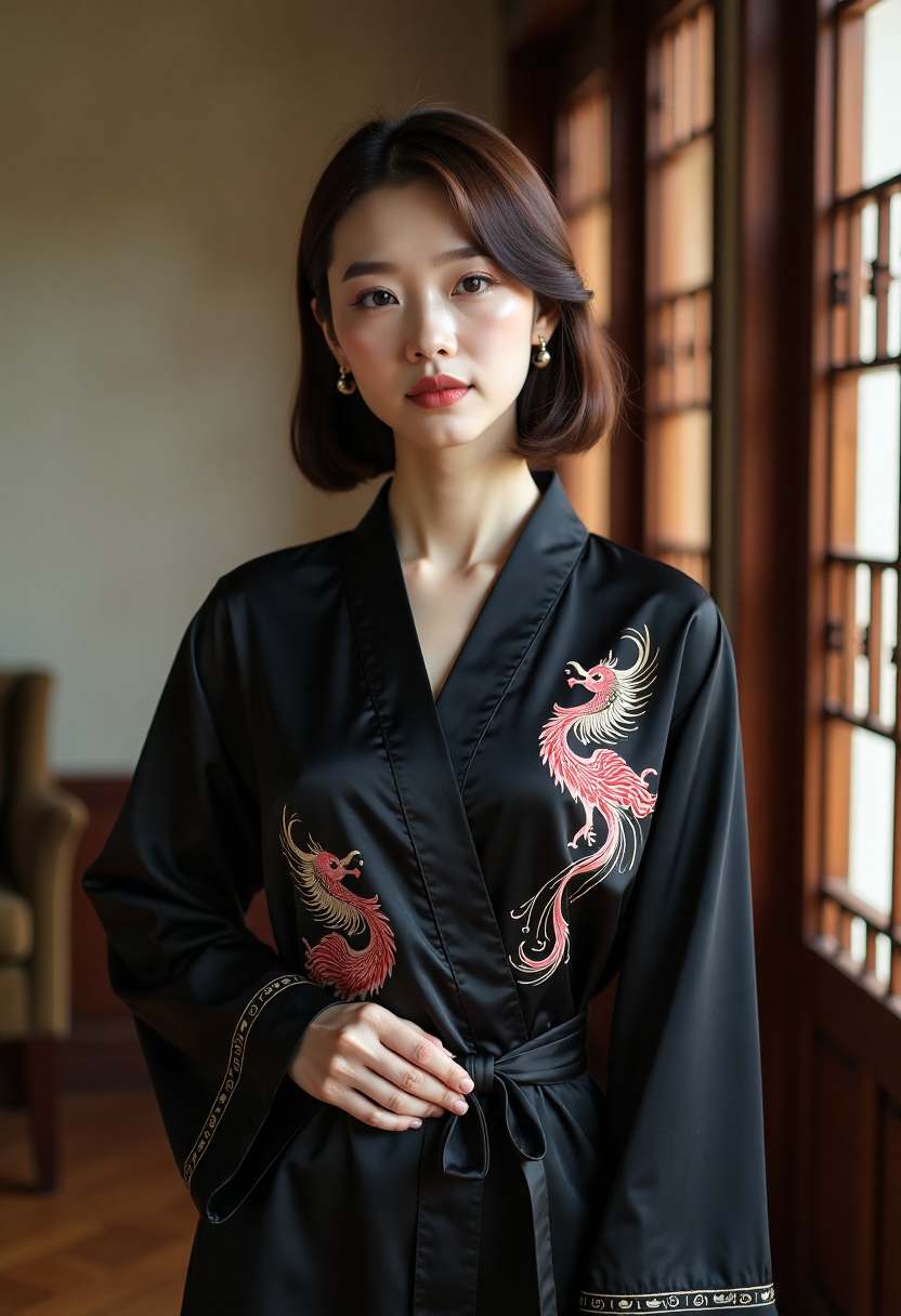 她从雨中来